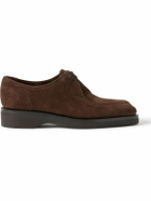 John Lobb - Ted Suede Derby Shoes - Brown