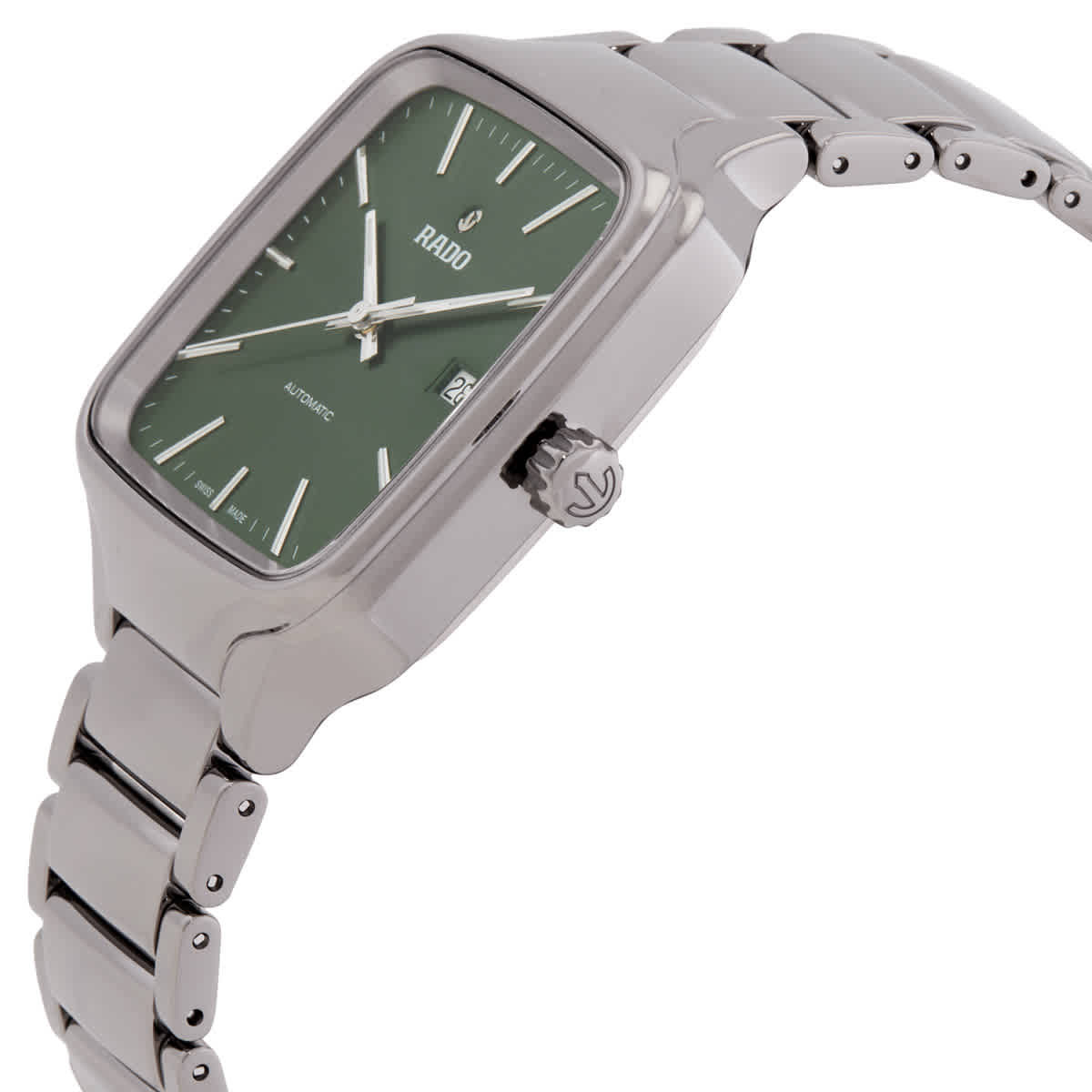 Rado True Square Automatic Green Dial Unisex Watch R27077312