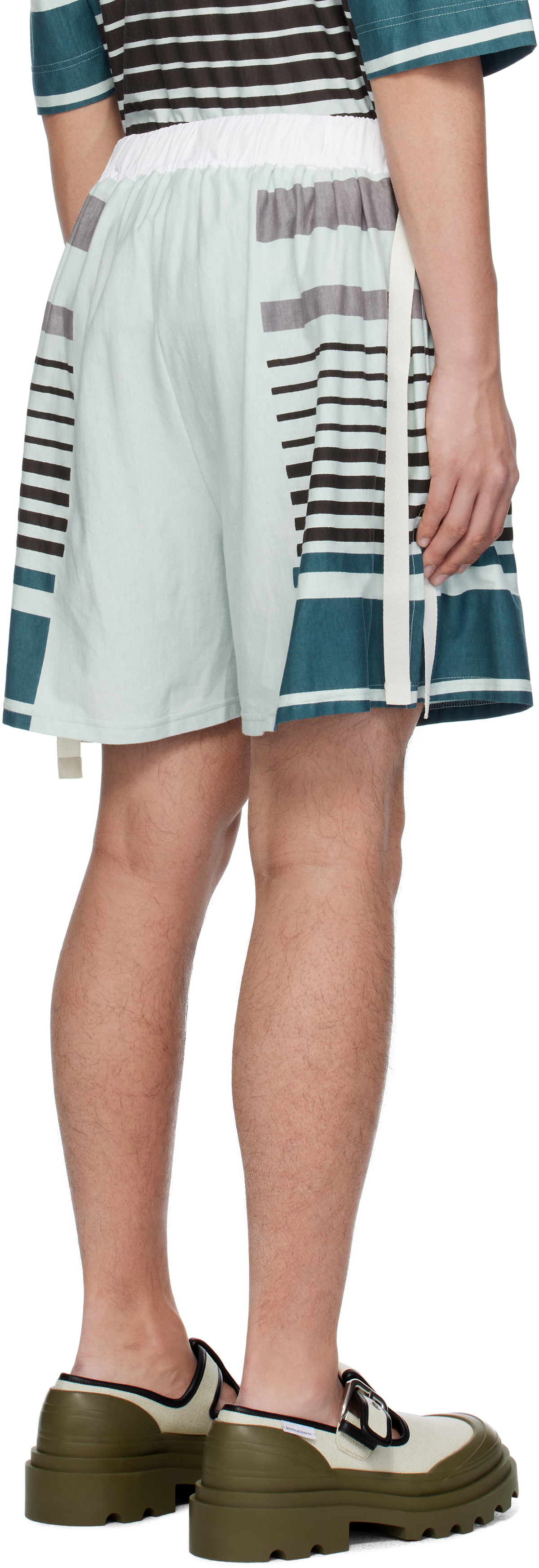 Craig Green Blue Wave Shorts
