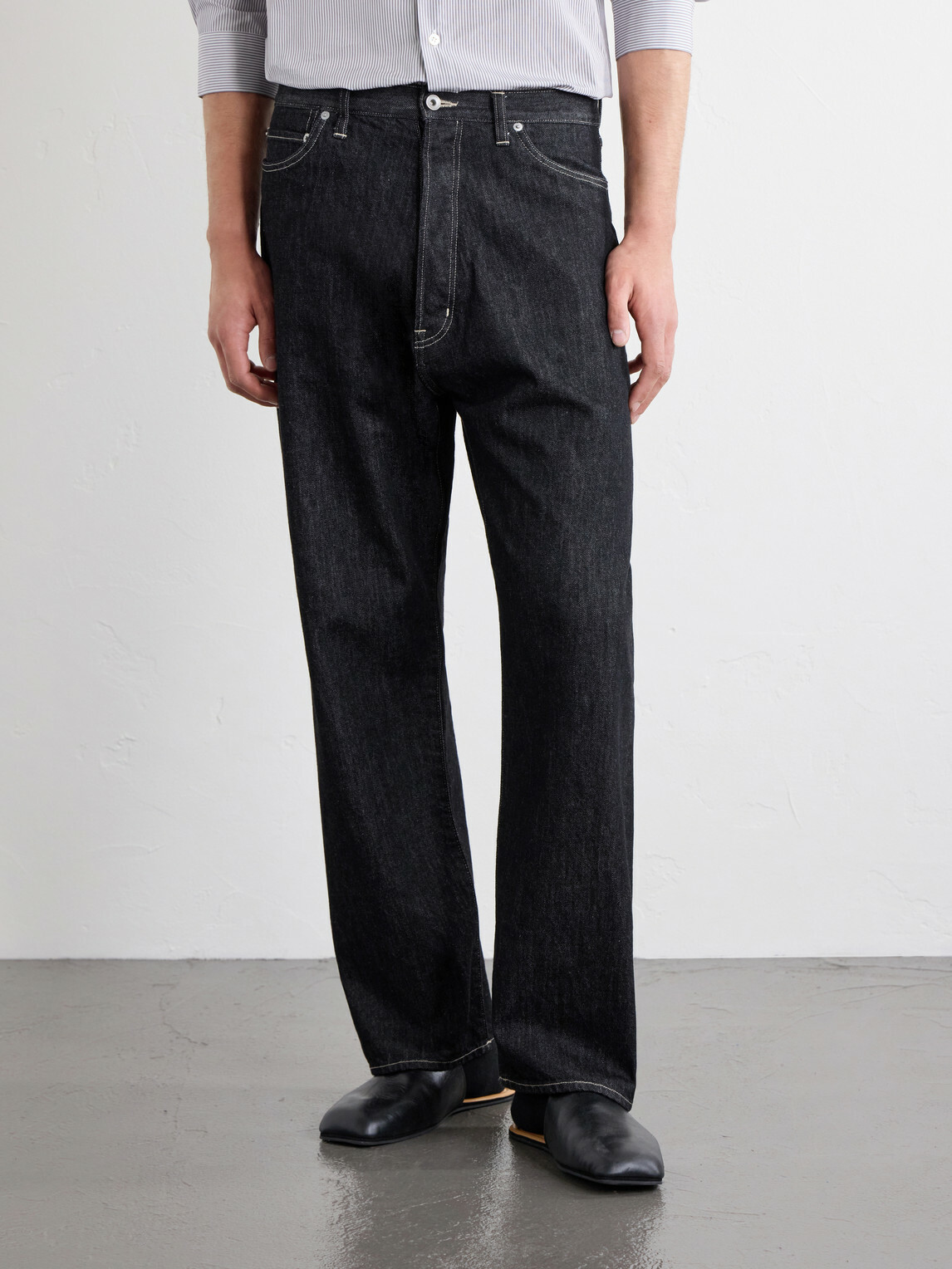 Studio Nicholson - Marylebone Straight-Leg Jeans - Black