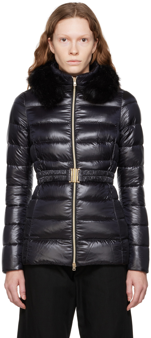 Herno Black Claudia Down Jacket Herno