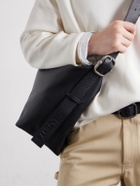 LOEWE - Loop Logo-Debossed Leather Messenger Bag