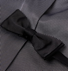 Hugo Boss - Polka-Dot Silk Scarf and Pre-Tied Bow Tie Set - Black