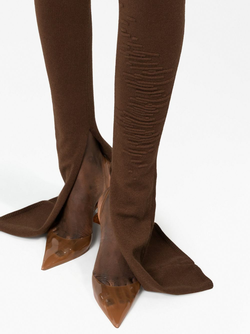 Selasi Brown Muscle Leggings
