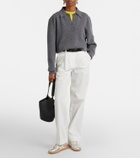 Hogan Cool metallic leather sneakers
