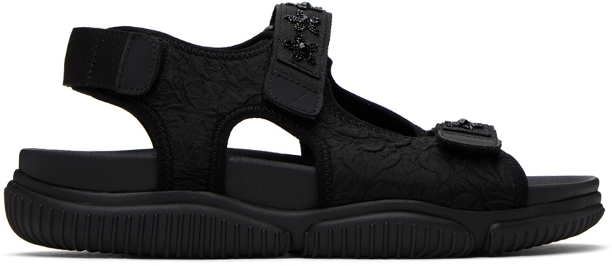 Cecilie Bahnsen Black Valeria Sandals