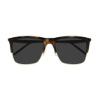 Saint Laurent Eyewear Saint Laurent Sl 768 Linea Sl Logo 004 Havana Grey Sunglasses