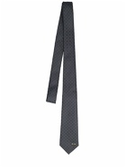 GUCCI - 7cm Gg Mono Horsebit Silk Jacquard Tie