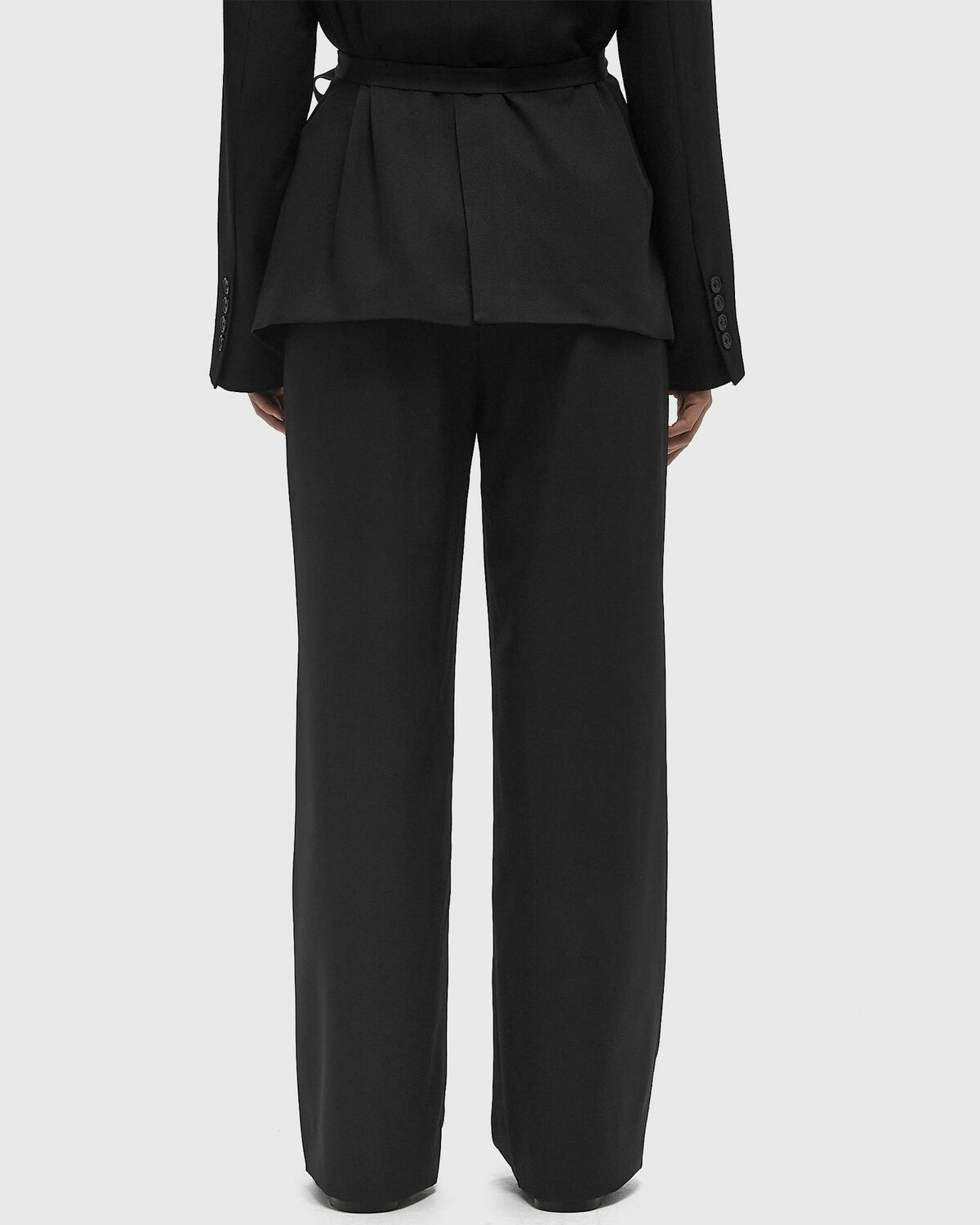 ØLÅF TAILORED TROUSERS Black Womens Casual Pant