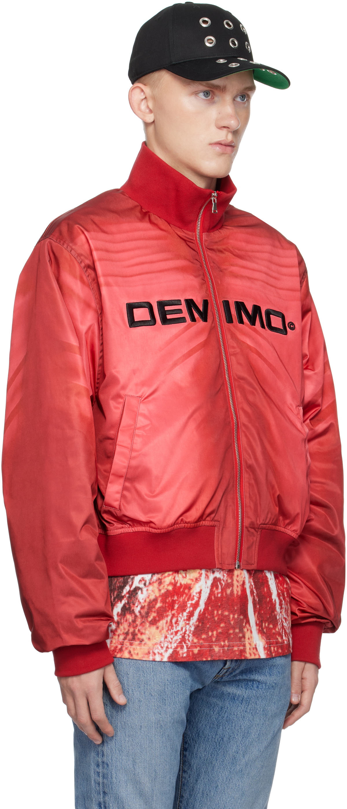Demmo DEMMO Red 'Demmo' Track Jacket