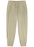 Vuori Ponto Performance 28 Stretch-jersey Sweatpants Beige