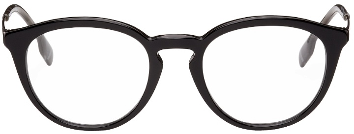 Photo: Burberry Black Round Glasses