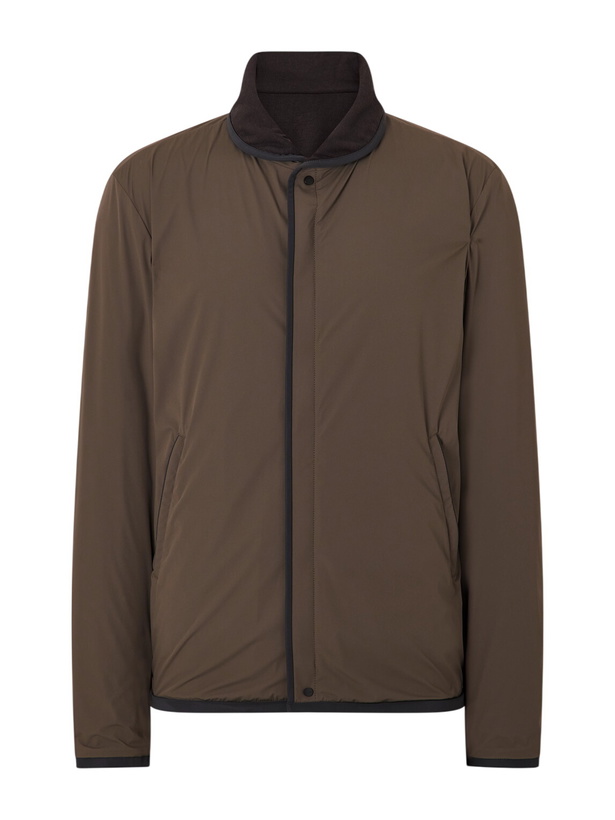 Photo: SEASE - Jib Set Reversible Shell Jacket - Brown