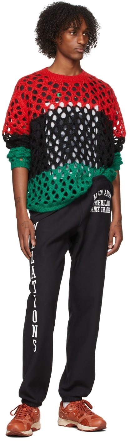 Denim Tears Multicolor Mohair Crewneck