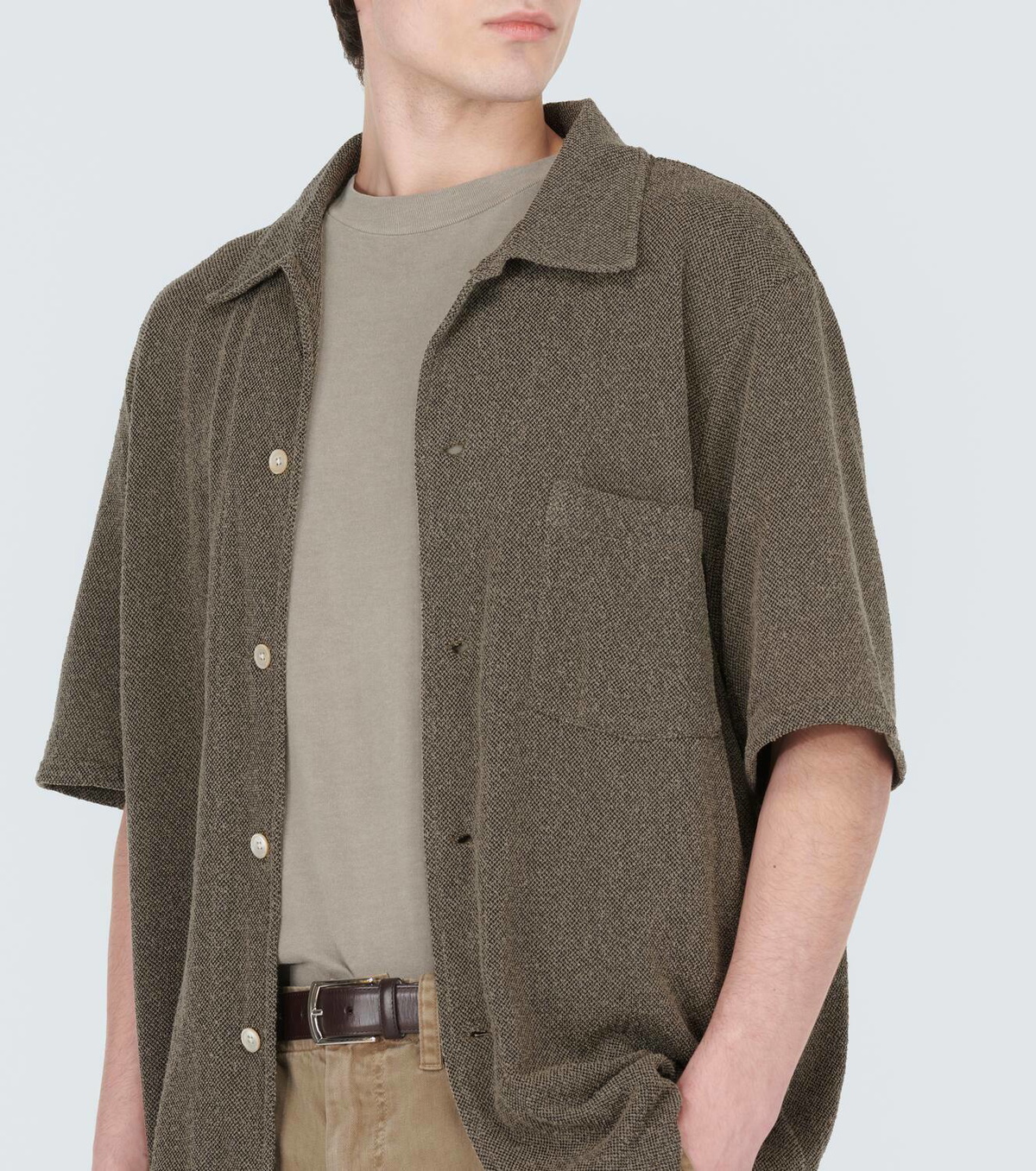 Our Legacy Box bouclé shirt Our Legacy