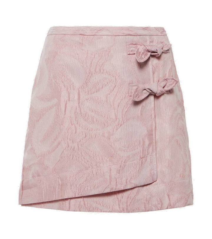 Photo: Ganni Jacquard wrap skirt