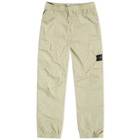 Stone Island Men's Parachute Cotton Cargo Pants in Pistachio