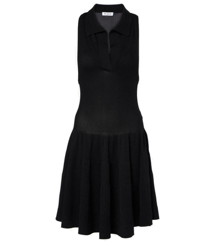 Photo: Alaïa Piquet polo dress