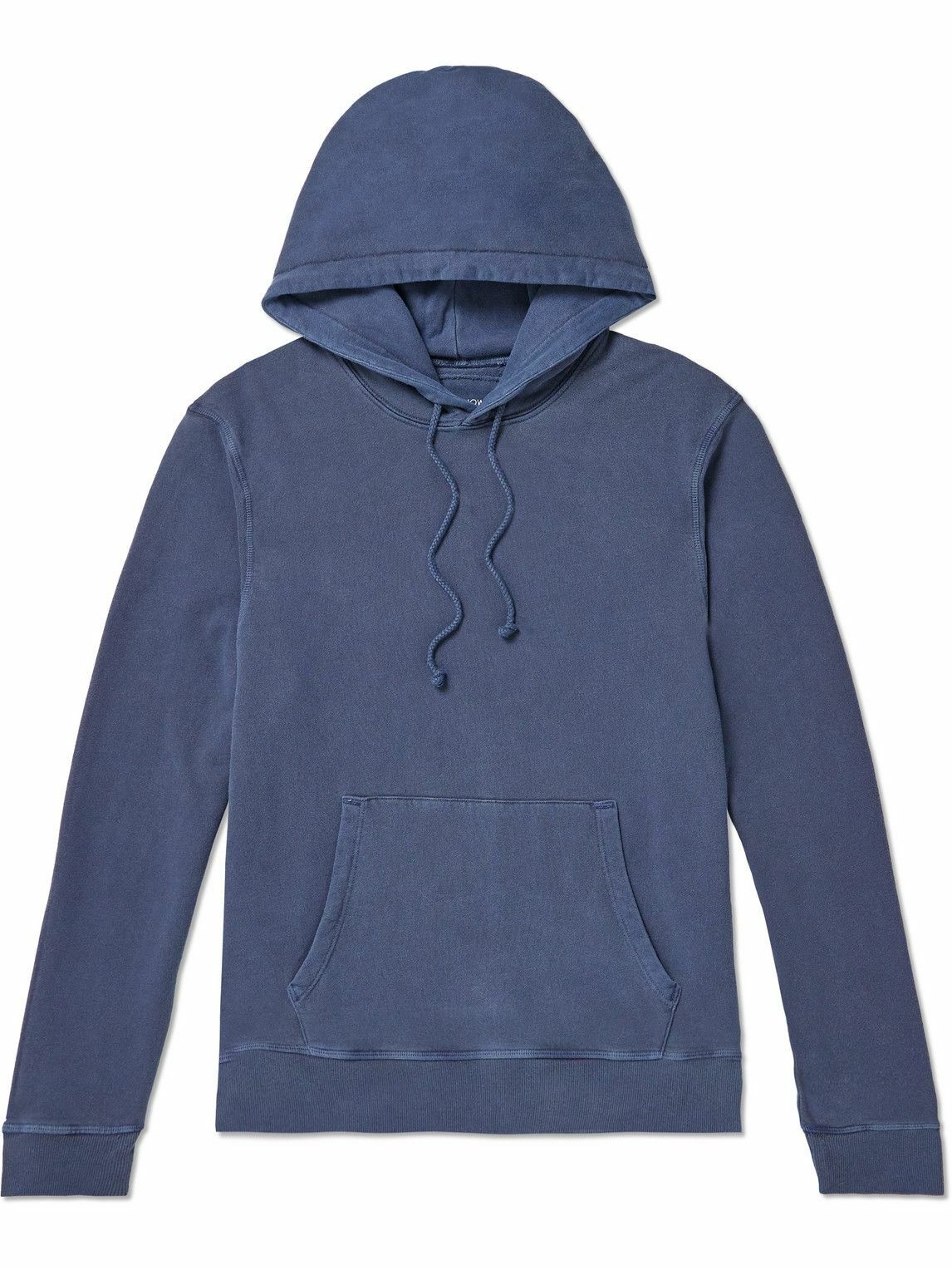 Outerknown - California Cotton-Jersey Hoodie - Blue Outerknown