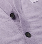 Acne Studios - Neve Appliquéd Wool Cardigan - Men - Lilac