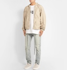 Fear of God - 101 Leather-Trimmed Suede Sneakers - Gray