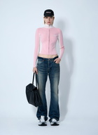 Balenciaga Zip-Up Human Being Hooded Sweatshirt