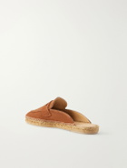Castañer - Nando Suede Backless Espadrilles - Brown