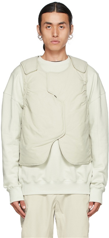 Photo: A-COLD-WALL* Beige Converge Vest