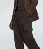 Giorgio Armani Wide-leg cargo pants