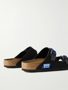 Birkenstock - Adererror Arizona Full-Grain Suede Sandals - Black