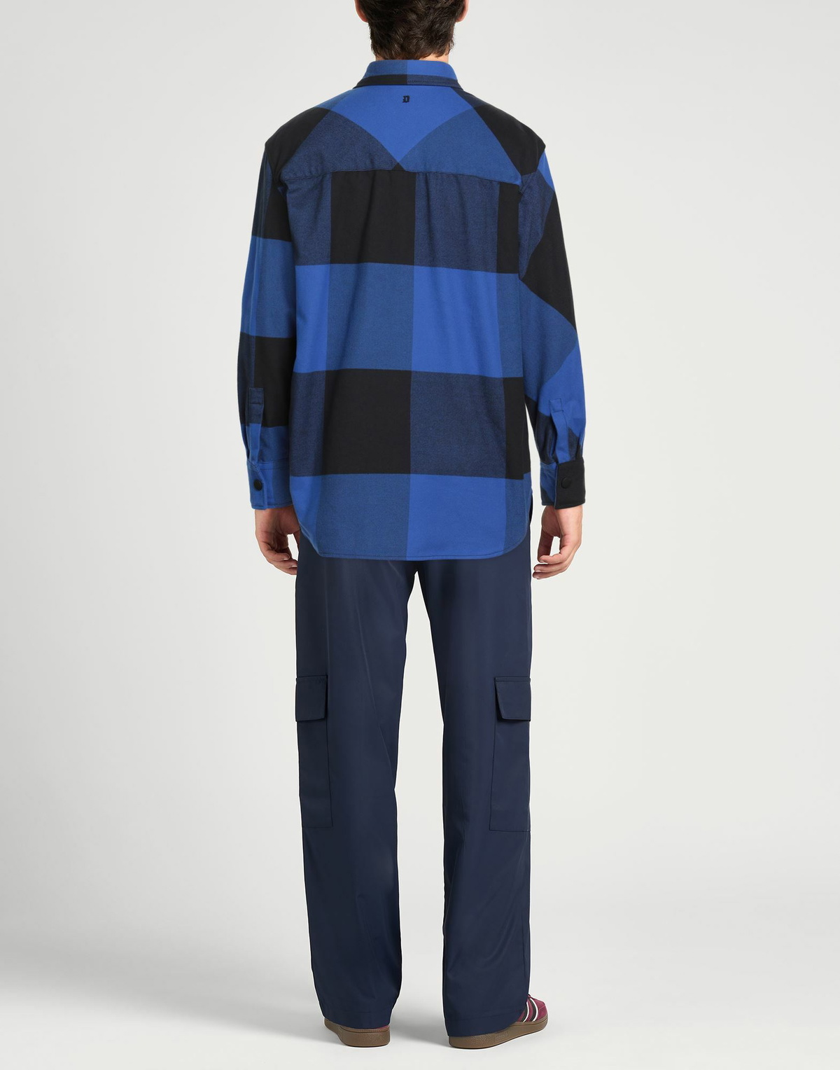 Dondup Mens Shirt Bright in Blue