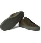 Common Projects - Original Achilles Suede Sneakers - Men - Army green