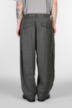 Ziggy Chen Pants In Green Chanvre