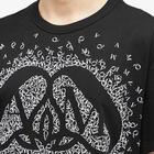 Alexander McQueen Men's Exploded Charm Print T-Shirt in Black/White