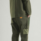 Service Works Men's Patchwork Utility Chef Pants in Green