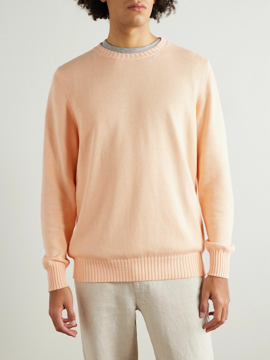 Ghiaia Cashmere - Cotton Sweater - Yellow