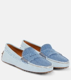 Tod's - Gommino denim loafers