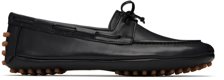 Photo: Le Monde Beryl Black Driver Slip-on Loafers