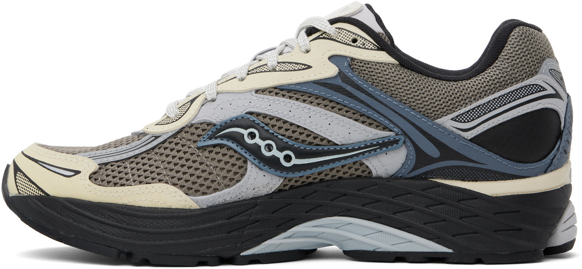 Saucony Gray & Blue ProGrid Omni 9 Sneakers Saucony display picture 2