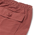 Mollusk - Vacation Mid-Length Cotton-Blend Swim Shorts - Red