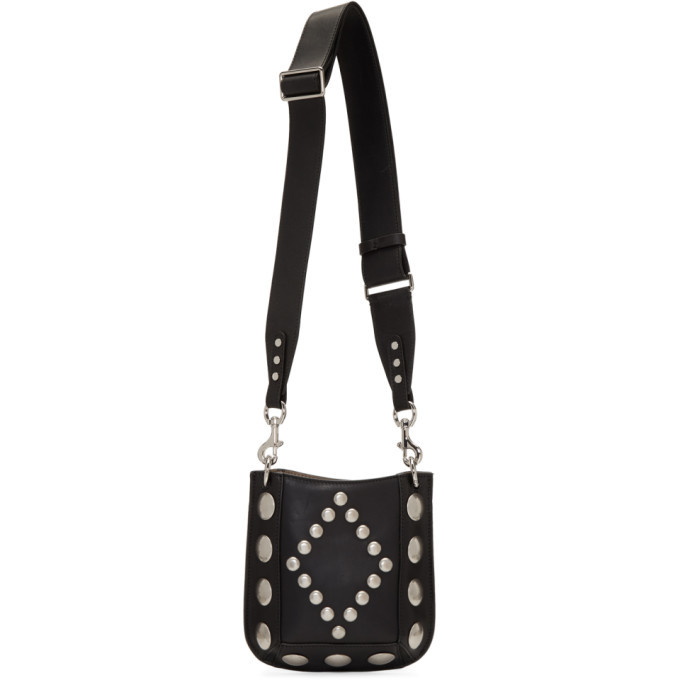 Isabel Marant Black Nasko Studded Hobo Day Bag Isabel Marant