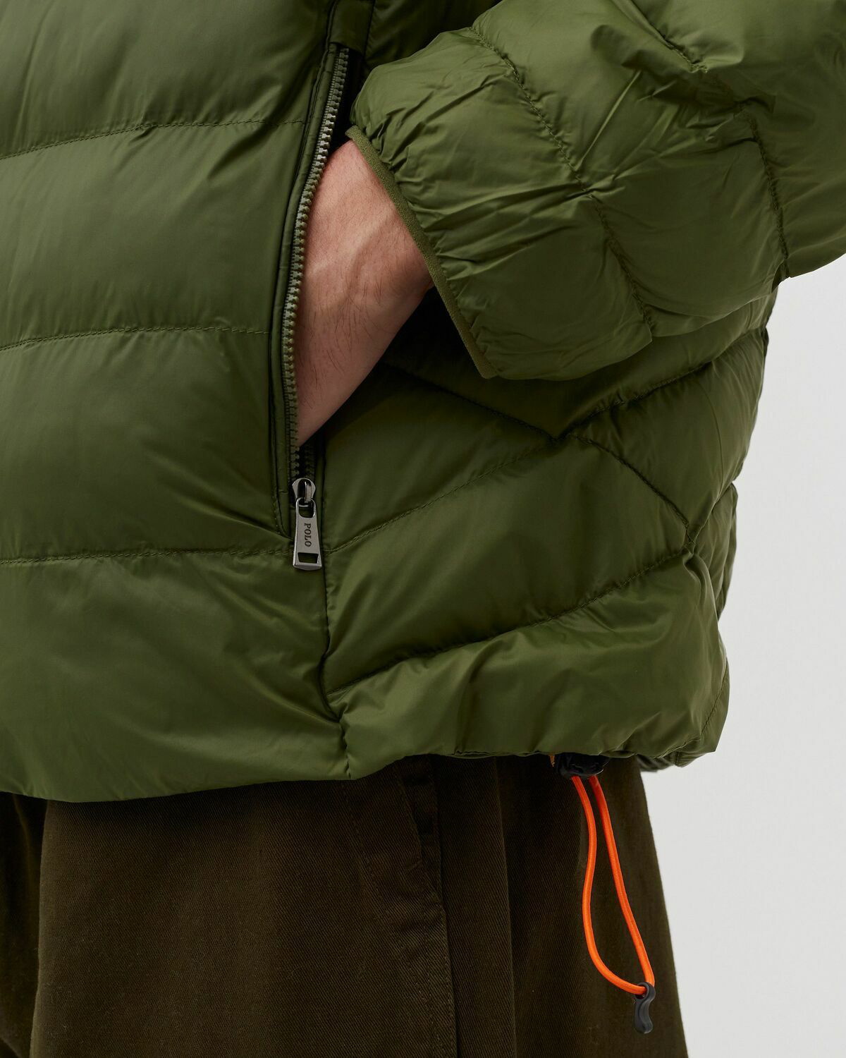 Polo Ralph Lauren Terra Jkt Insulated Bomber Green - Mens - Down ...