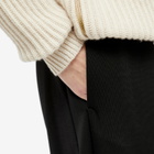 Jil Sander Casual Elasticated Pants in Black