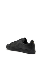Tom Ford Warwick Grained Leather Sneakers Black