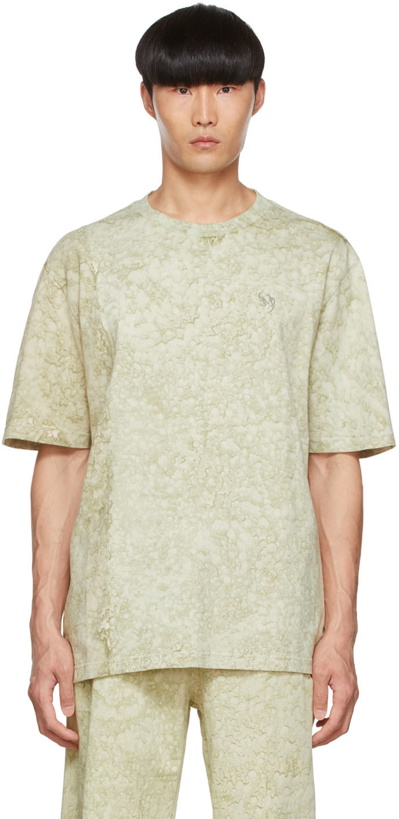 Photo: Feng Chen Wang Beige Cotton T-Shirt