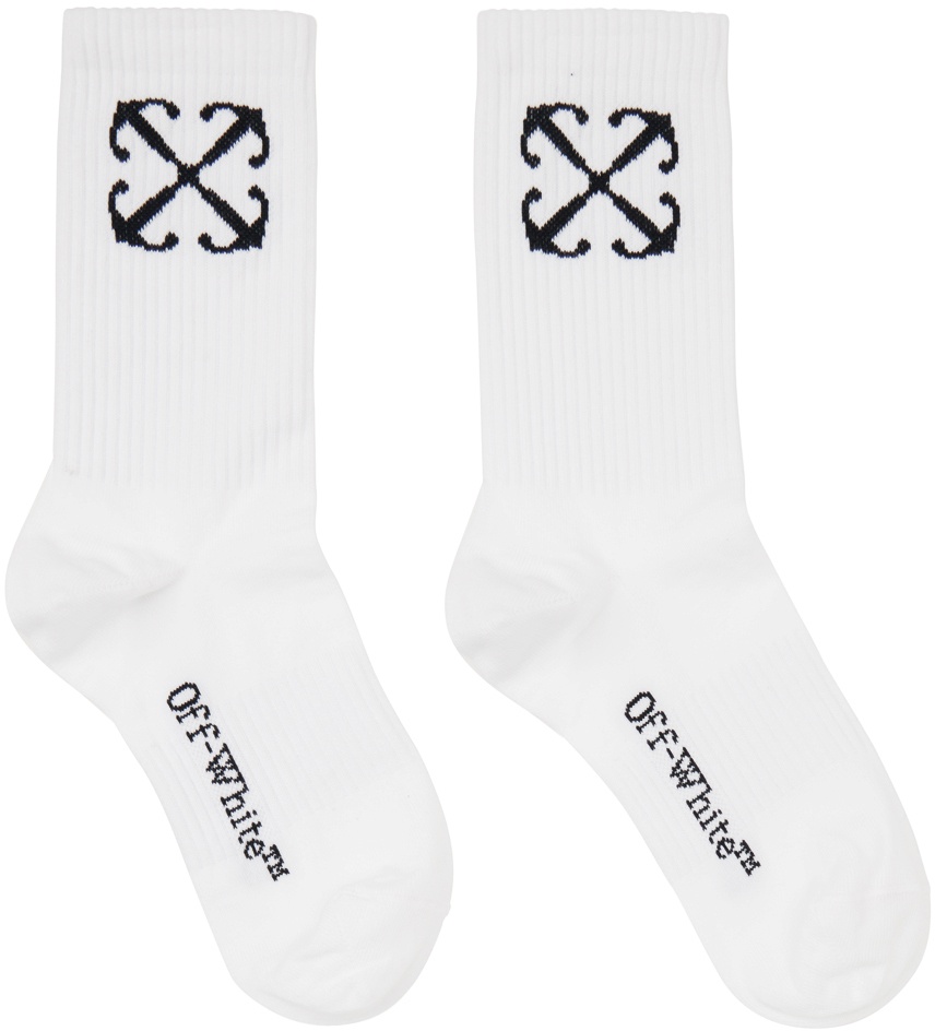 Off-White White Arrow Socks Off-White