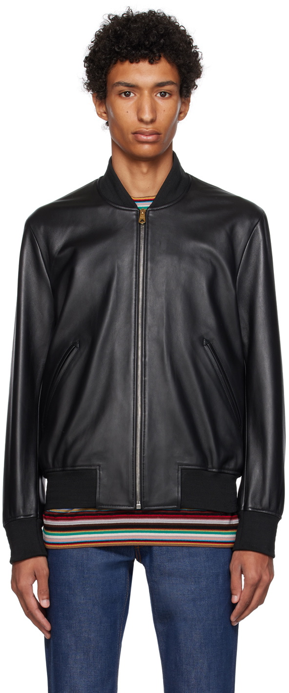 t*a様 2000s PaulSmith real leather zip bl t*a様 2000s PaulSmith