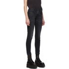 R13 Black Skinny Boy Jeans