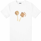 Jacquemus Men's Maraca Logo T-Shirt in White