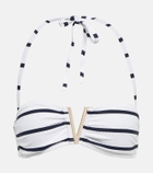 Heidi Klein Long Island bandeau bikini top
